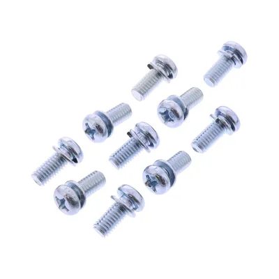 Image de Kit de fixation des vis de carburateur JMP BC05P-B6X14-1.0 M6x14 mm 10 pièces