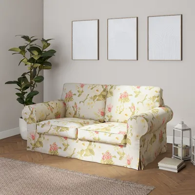 Produktbild von Dekoria Bezug für Ektorp 2-Sitzer Schlafsofa ALTES Modell, blau-grün, Sofabezug Ektorp 2-Sitzer Schlafsofa altes Modell