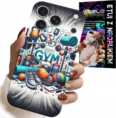 Obrázek produktu pro Etui Do Iphone 17 Pro - Siłownia Gym Fitness Sport Case + Szkło