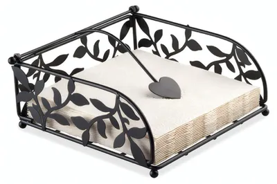 Produktbild von Ambiente Serviettenhalter Metall 18x18cm