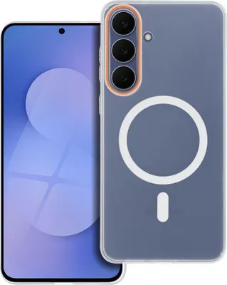 Obrázok produktu pre Puzdro vhodné pre Xiaomi 17 Go Orange, kompatibilné s MagSafe, priehľadné