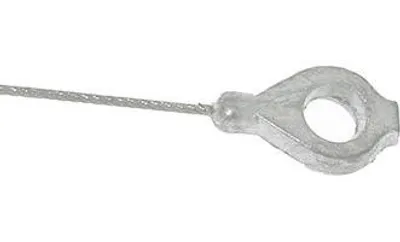 Image de Câble Souple Universel Avec Oeillet De ø: 6,35mm - Longueur Câble: 2500mm ø: 1,5mm.