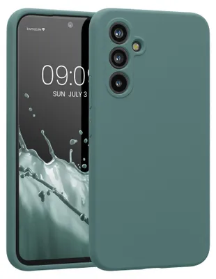 Produktbild von kwmobile Hülle kompatibel mit Samsung Galaxy A54 5G - Hülle Silikon gummiert - Handyhülle - Handy Case in Arctic Night