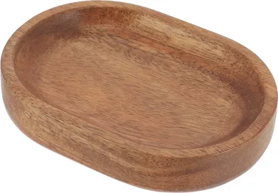 Obrázok produktu pre Mydelnička Tendance hnedé drevo 2,3x12x8,8 cm Kúpeľňová dekorácia