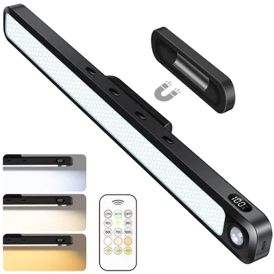 LED-Lichtleiste 5W mit Bewegungsmelder, 30cm, 2500mAh, 3 Farben