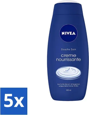 Produktbild von Nivea - Cremepflege - Cremebad - Einzigartiger Nivea Cremeduft - 750 ml - Vorteilspack - 5 Stücke