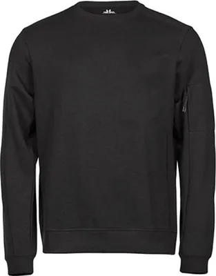 Produktbild von Tee Jays 5700 | Athletic Crew Neck Sweat Herrenpulli - Farbe: Black - Größe: L