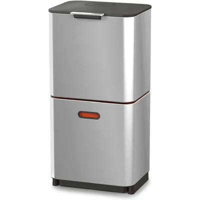 Image de Joseph Joseph Poubelle Totem 60 L acier inoxydable