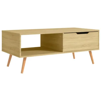 Obrázek produktu pro vidaXL Konferenční stolek Sonoma Dub 100x49,5x43 cm výrobek ze dřeva