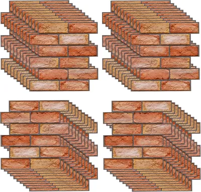 Obrázok produktu pre 3D nástenné panely 30 x 30 cm, 40 kusov, vzhľad kameňa PVC, vodotesné, pre interiéry