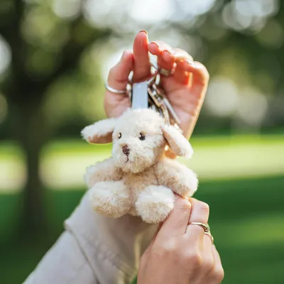 Produktbild von Labrador Plush Keyring Hund