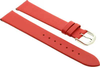 Produktbild von Rece Uhrenarmband New York rot 16 mm