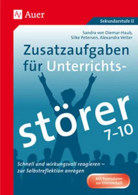 Obrázok produktu pre Zusatzaufgaben für Unterrichtsstörer 7-10