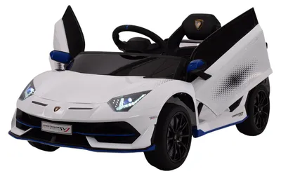 Immagine prodotto di Macchina Elettrica per Bambini 12V con Licenza Lamborghini Aventador SVJ Small Bianca
