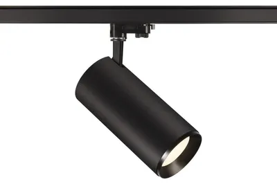 Image de SLV 1005737 NUMINOS XL PHASE, Spot triphasé noir 36W 4000K 60