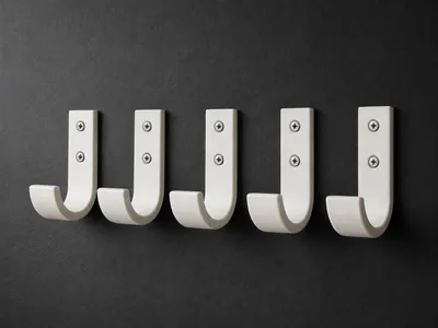 Produktbild von 5 x SOIXX Haken J Wandhaken Weiß