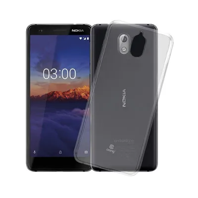 Produktbild von Crong Crystal Slim Cover - Nokia 3.1 Hülle (Transparent)