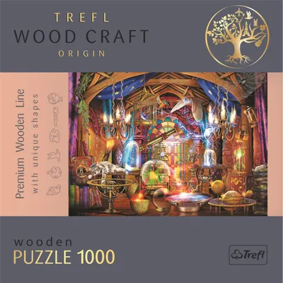 Produktbild von TREFL Wood Craft Origin Puzzle Zauberkammer 1000 Teile