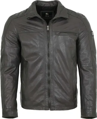 Produktbild von OTTO KERN- Herren Lederjacke Lammnappa anthra : 52
