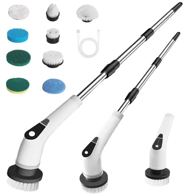 Image de Brosse de nettoyage électrique 9-en-1 avec vitesse réglable