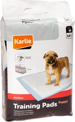 Produktbild von Karlie Puppy Pads Trainingsmatte Hundetraining M 10 ST. 60 x 40 cm