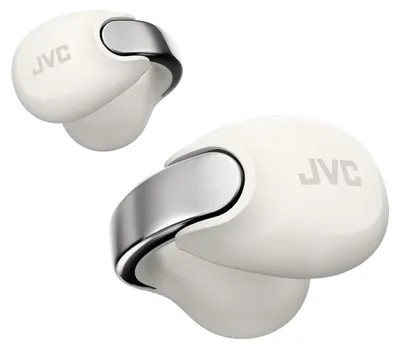 Obrázok produktu pre JVC HA-NP1T, True Wireless Stereo (TWS), Hovor / hudba, 20 - 20000 Hz, 9,7 g, Slúchadlá s mikrofónom, Strieborná, Biela