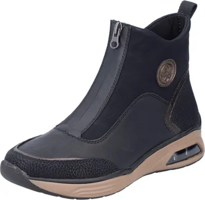 Image de Bottines Rieker, modèle classique, pour femmes, référence 31383736363939, couleur noire, taille 39 (EU)