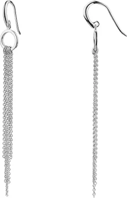 Produktbild von Celesta Silber Ohrhänger 925/- Sterling Silber rhodiniert 925/- Sterling Silber 7,8cm weiß 271230098