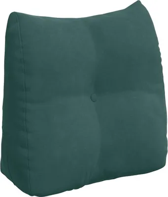Productafbeelding van vidaXL Rugkussen, donkergroen, 45 x 24 x 50 cm, fluweel