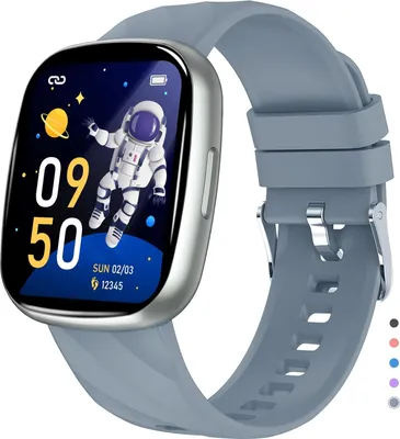 Produktbild von Pthtechus Kinder SmartWatch, 1,75 "HD -Touchscreen, IP68 wasserdicht, Fitness -Tracker, Schrittzähler, 42 Sportmodi, Alarm