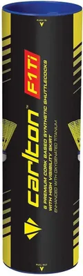 Obrázok produktu pre Carlton F1 Ti Yellow bedmintonové loptičky červené balenie 6 ks