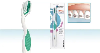 Image de Miradent Carebrush Brosse à dents Ortho
