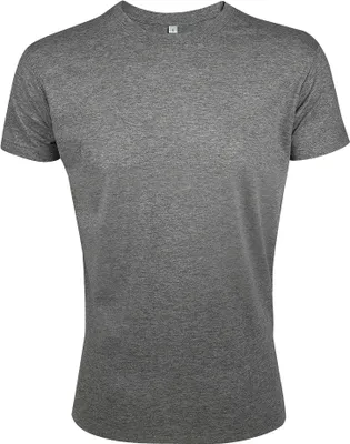 Produktbild von SOLS Herren Regent Slim Fit T-Shirt, Kurzarm PC506 (XS) (Grau meliert)
