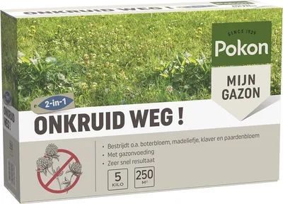 Zdjęcie produktu dla Pokon Pokon Weeds Away! - 5kg - Środek chwastobójczy - Nadaje się do 250m - Środek chwastobójczy