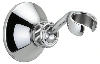 Produktbild von Wandmontierte Duschhalterung, 360° schwenkbare Wandhalterung für Handbrause oder Duschkopf