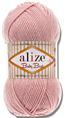 Produktbild von Alize 1x 100g Baby Best Wolle, Antipilling, Uni, Häkeln, Stricken (161)