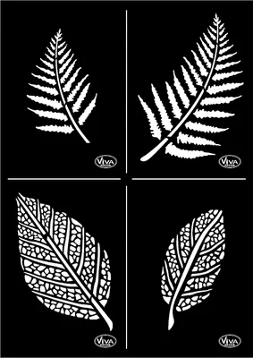 Image de Pochoirs flexibles, A4 , feuilles, 1pc