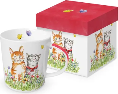 Produktbild von PPD OMalley & Friend Trend Mug, in Geschenkbox, Tasse, Teetasse, Kaffee Becher, 350 ml, 604333
