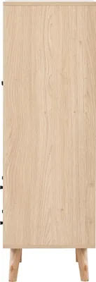 Immagine prodotto di okwish highboard credenza comò mobile da terra credenza con ante e cassetti 60/120/40 cm