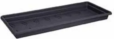 Produktbild von elho green basics Garten xxl Untersetzer 80cm - lebhaft schwarz