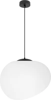 Immagine prodotto di Lampada a sospensione STONES bianco-nera 1xE27x40W in acrilico, dimensioni: 120x30x30 cm, IP20, Candellux