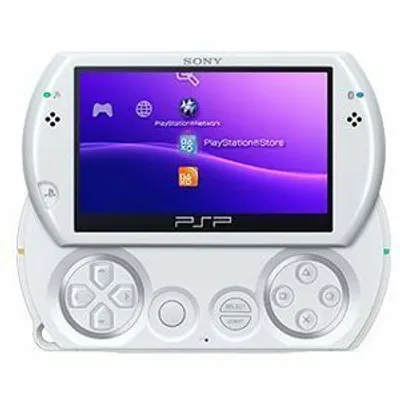 Produktbild von Sony PlayStation Portable 9,7 cm (3,8 Zoll) Display LCD 9109259 Handheld-Spielekonsole - Weiß - 4-Wege Ausrichtung der Tasten - 16:9 - 480 x 272 - 64 MB Speicher - Wireless LAN - Bluetooth