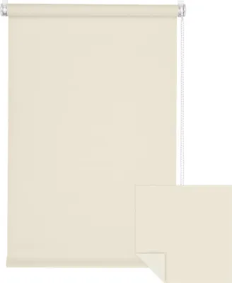 Produktbild von Verdunkelungsrollo Fenster ohne Bohren Tenebra Klemmfix 60x220cm cremeweiß VICTORIA M