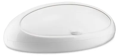 Broodtrommel Gnam, Kunststoff, Weiß, 1 kg, 46x30x16 cm