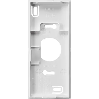 Produktbild von Gira 851003 Montageplatte Wohnungsstation Video AP System 55 Reinweiß