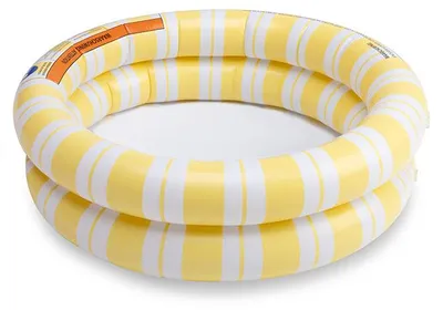 Obrázek produktu pro Dětský bazén Swim Essentials – žlutý/bílý – Striped Bliss – průměr 60 cm
