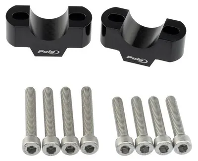 Produktbild von PUIG 3740N Lenkererhöhungen  passend fuer UNIVERSAL UNIVERSAL Schwarz