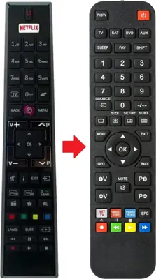 Produktbild von Fernbedienung geeignet für FINLUX RCA4995