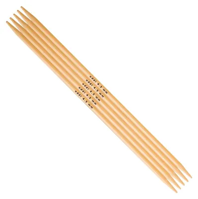 Doppelspitznadel Bambus 15 cm 2,00 mm – 1 Stück
