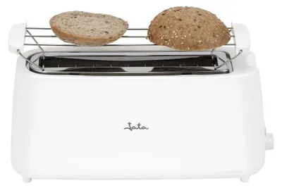 Toaster, breiter Schlitz 40 mm, 7 Stufen, 900 W, Weiß
